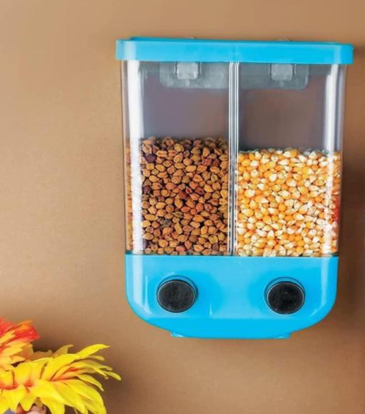 Push button containers