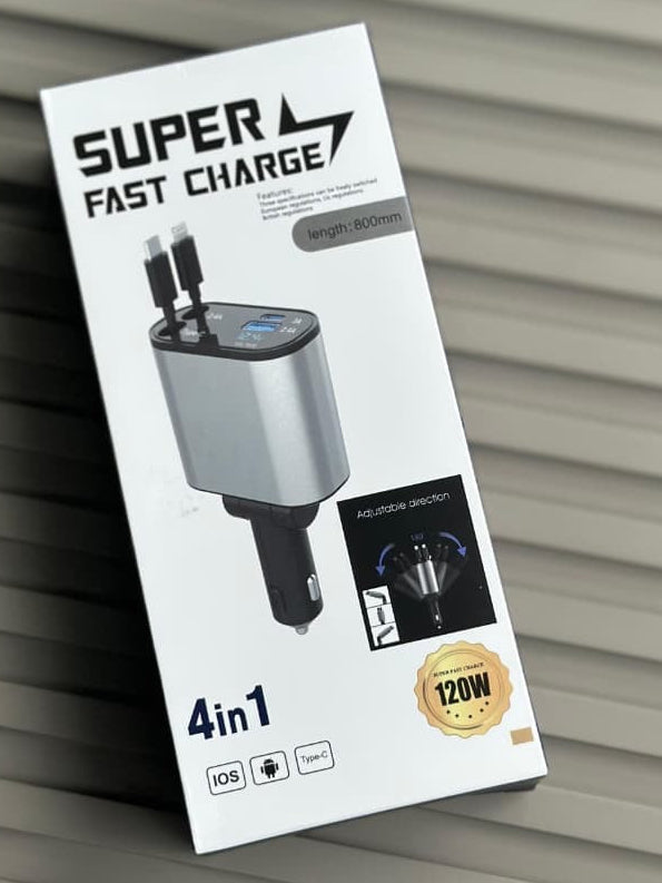 Smart car charger (120 W)