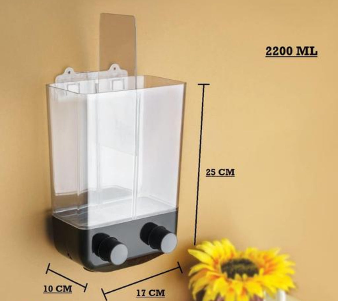 Push button containers